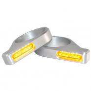 INTERMITENTE LED HEINZBIKES ZC-LINE PLATA HORQUILLAS 41MM