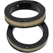 INTERMITENTES LED CIRCULARES NEGROCLARO HORQUILLAS 41MM