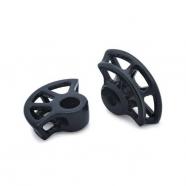 SUJECCIONES EQUIPAJE NEGROS HARLEY DAVIDSON