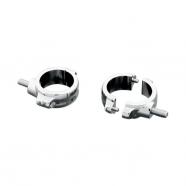 SOPORTE CROMADO PARA HORQUILLAS DE 54-58 MM