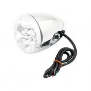 INTERMITENTE 3-1 LED BULLET CHROME LENTE CLARA HARLEY