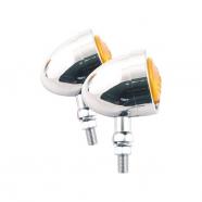 INTERMITENTE BULLET FLAT LENS CHROME