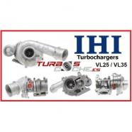 Turbo VL25-VL35 NUEVO original IHI para FIAT STRADA Pick-up (178_) 1.9 JTD 59Kw80cv a partir año 2003