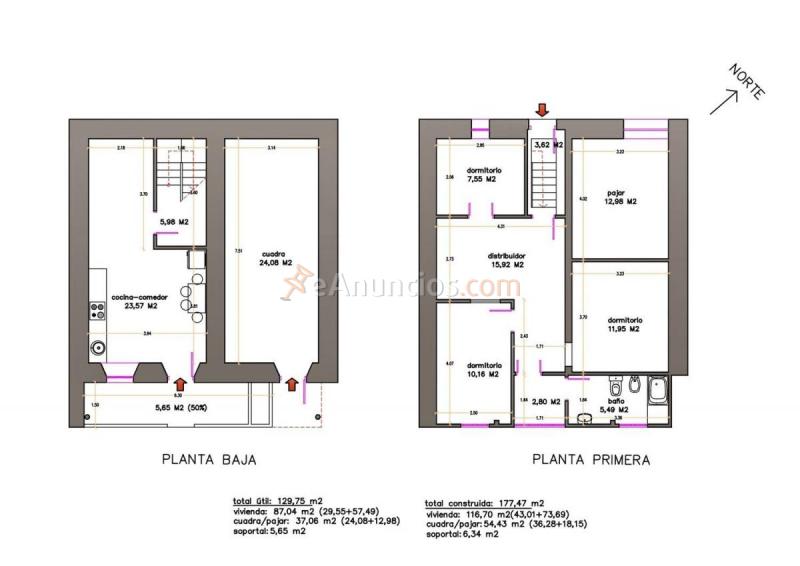 Casa Rural en venta en  Lugar Bierces, Piloña