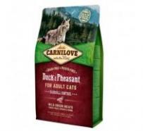 Carnilove pienso para gatos pollo pato faisan hairball control 6