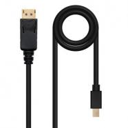Cable Mini Dp A Displayport, Mini DpM-DpM, 2. 0 M, original de la marca Nanocable