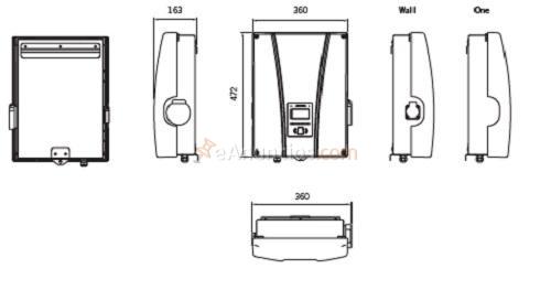 INGEREV MODELO GARAJE BASIC 132N CABLE TIPO1    7.4 KW  32 A