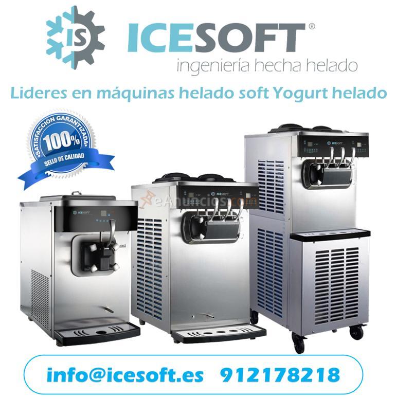 Máquinas de helado soft en promoción