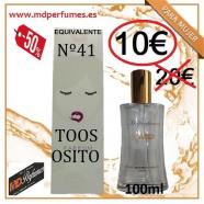 Perfume equivalente mujer  N41 TOOS OSITO 100ml 10€