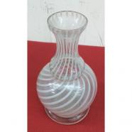 Antigua botella de cristal principios siglo xx