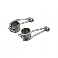 SOPORTE LATERAL FARO VINTAGE STAINLESS 41 MM.