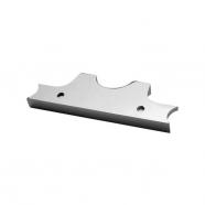 SOPORTE DOBLE FARO CHROME HARLEY FXSTC,FXST,84-10