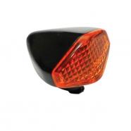 INTERMITENTE DIAMOND NEGRO LENTE ÁMBAR