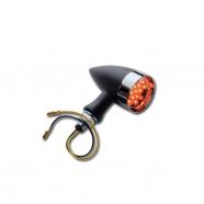 INTERMITENTES LED STAR NEGRO Y ANILLO CROMADO
