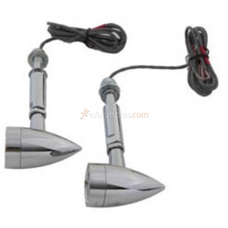 Intermitentes led short bullet style red