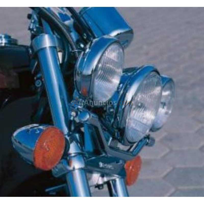 Faro antiniebla cromado auxiliar flack slim