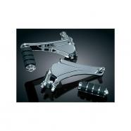 Estriberas pasajeros ajustables harley flht 10-13