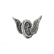 Pin large wing wheel motorcycle