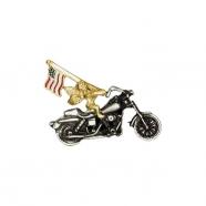 Pin 3d angel flag usa