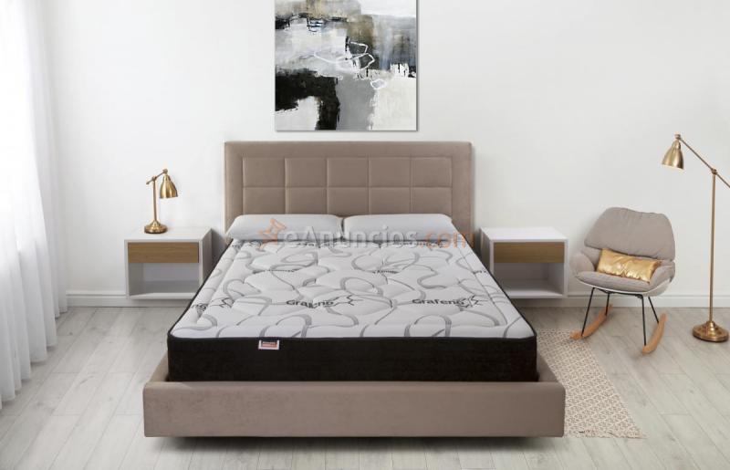COLCHÓN MÓNACO 135 X 190 cm. viscoelástico