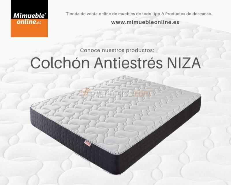 Colchón NIZA viscoelástico 135 x 190 cm.