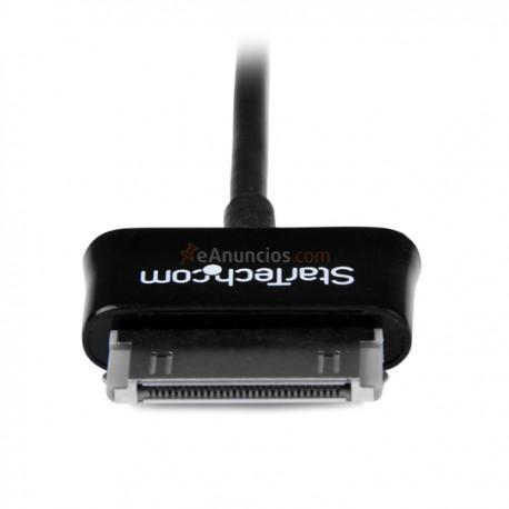 StarTech.com - Cable Adaptador 3m Conector Dock USB para Samsung Galaxy Tab - Negro - USB A Macho