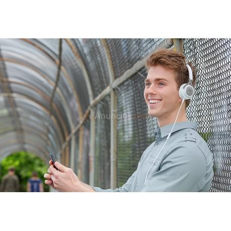 Motorola - Pulse 2 auriculares para móvil Binaural Diadema Blanco