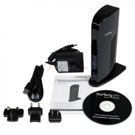 StarTech.com - Docking Station USB 3.0 para Dos Monitores con HDMI - DVI - 6x Puertos USB