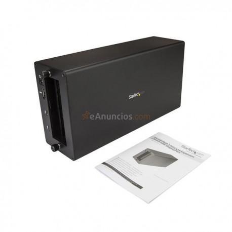 StarTech.com - Caja Chasis de Expansión Thunderbolt 3 a PCI Express con DisplayPort - PCI-E x16 - PCIe de 16 Hilos