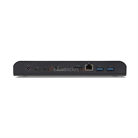 Acer - NP.DCK11.01D base para portátil y replicador de puertos USB 3.0 (3.1 Gen 1) Type-C Negro