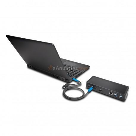 Kensington - K38240EU base para portátil y replicador de puertos Negro