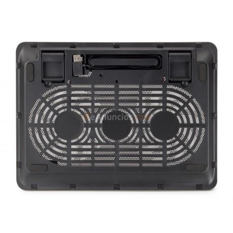 Conceptronic - CNBCOOLPAD2F almohadilla fría 43,2 cm (17) Negro