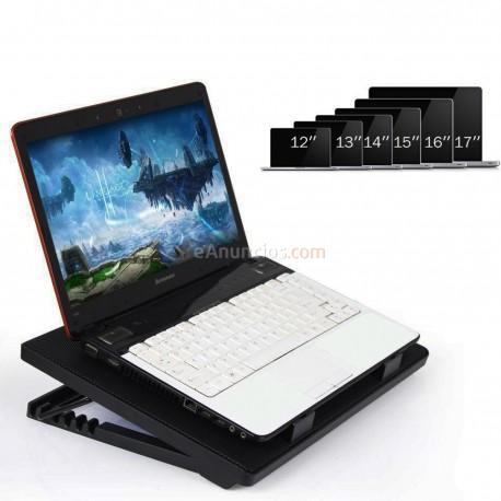 CoolBox - COO-NCP17-5BL 17 2000RPM Negro almohadilla fría