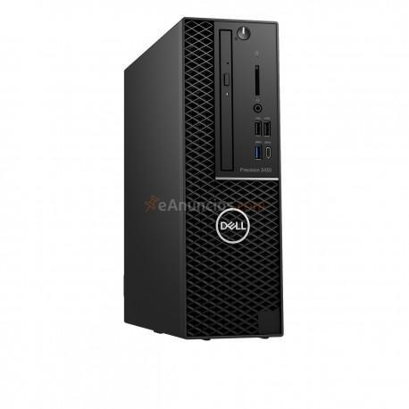 DELL - Precision 3430 Intel Xeon E-2124G 16 GB DDR4-SDRAM 256 GB SSD Negro SFF Puesto de trabajo