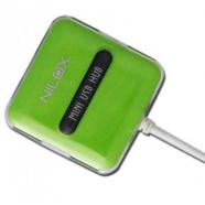 Nilox - 10NXHU44MU004 nodo concentrador 480 Mbits Verde