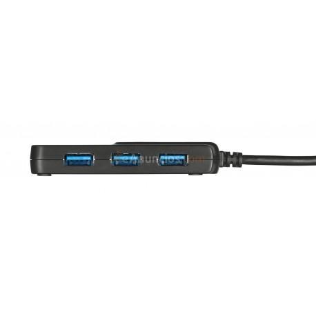 Trust - Oila USB 3.0 (3.1 Gen 1) Type-A Negro nodo concentrador