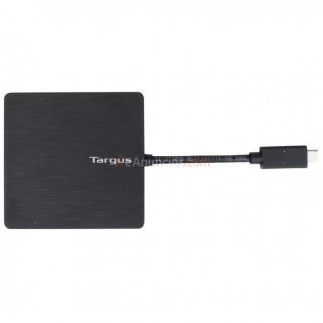 Targus - ACH924EU nodo concentrador USB 3.0 (3.1 Gen 1) Type-A 5000 Mbits Negro