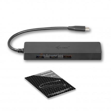 i-tec - Advance USB-C Slim Passive HUB 3 Port + Gigabit Ethernet Adapter