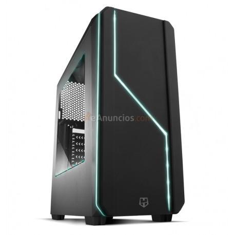 NOX - NXHUMMERMCB carcasa de ordenador Midi-Tower Negro