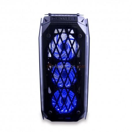 TALIUS - caja Atx gaming Kraken tornado RGB cristal templado USB 3.0