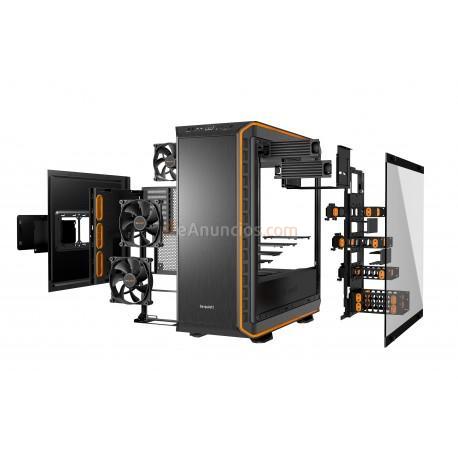 be quiet - Dark Base Pro 900 rev. 2 Full-Tower Negro, Naranja