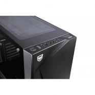 Nfortec - Torre Gaming RGB Artemis con Cristal Templado Lateral Full View y Ventilador Trasero RGB Incluido - Color