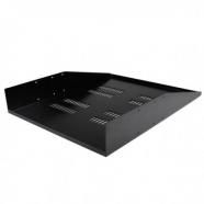 StarTech.com - Estante Bandeja Ventilado Cantilever para Armario Rack Servidores 2 Postes 2U Profundidad Fija - 68k