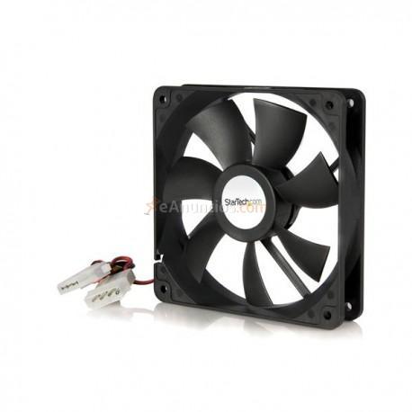 StarTech.com - Ventilador Fan para Chasis Caja de Ordenador PC Torre - 120x25mm - Conector LP4