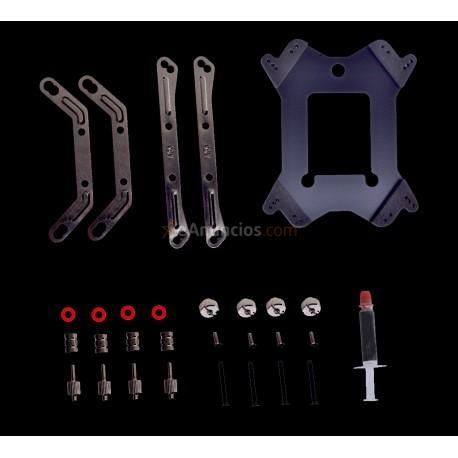 CoolBox - DF-COU120A-LR Procesador Radiador ventilador de PC