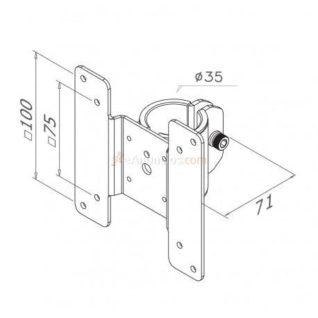 Newstar - apoyo CPU delgada - 22281637