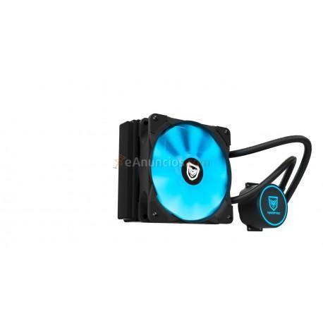 Nfortec - Hydrus V2 Refrigeración Líquida 120mm con Ventilador LED Red de 120mm (Compatible con AMD e Intel) - Colo