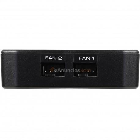 Aerocool - P7-H1 7channels Negro controlador de velocidad de ventilador