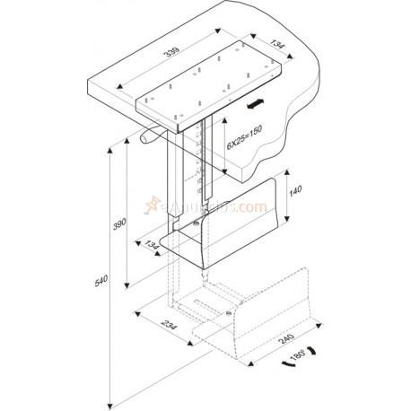 Newstar - Soporte de PC para escritorio - 11147972