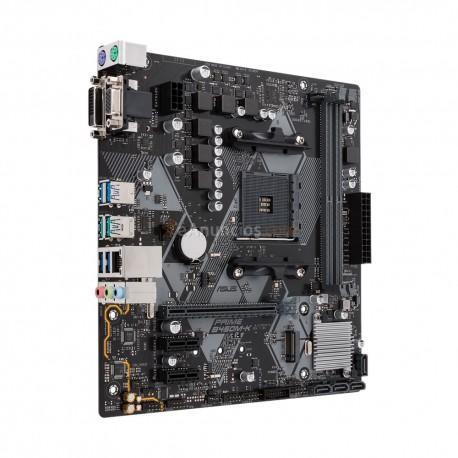 ASUS - PRIME B450M-K placa base Zócalo AM4 Micro ATX AMD B450
